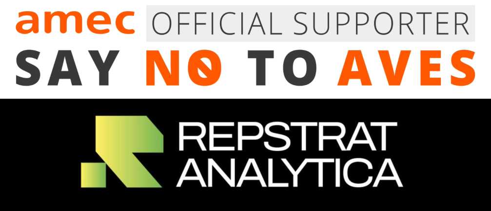 Say No to AVEs - Repstrat Analytica Support Logo